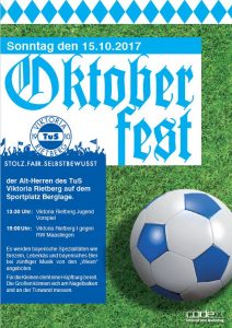 Plakat Oktoberfest 2017